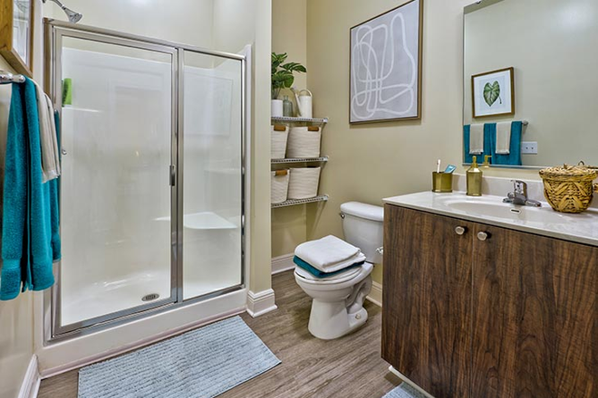 Bathroom - University Crossings Apartments