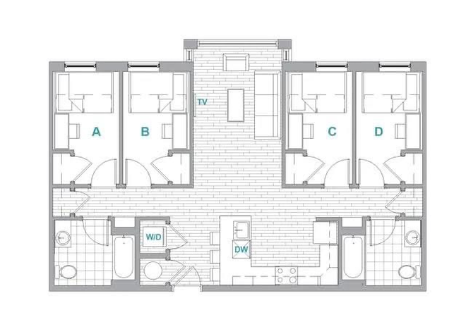 Room D available - Rambler/Landmark apartment