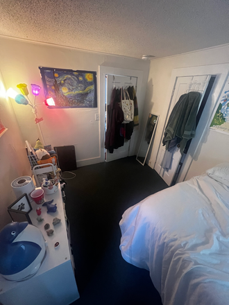 Closet view in bedroom - Bedroom (furnished or unfurnished) for sublet January - May of 2027 Duplex