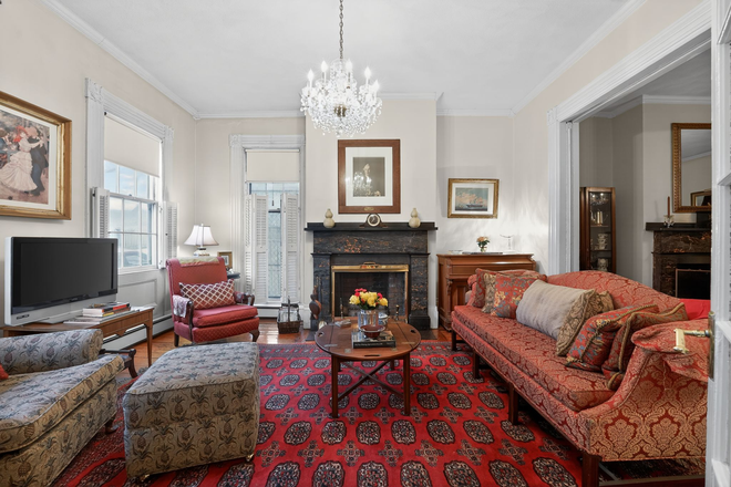 Living Room - Historic Gem in Charlestown: 3 bedroom, 2 bathroom, Fully furnished House