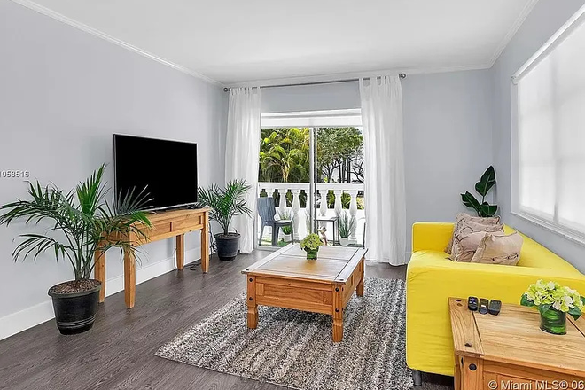 Living Room - Renovated Condo Across the Street from University of Miami