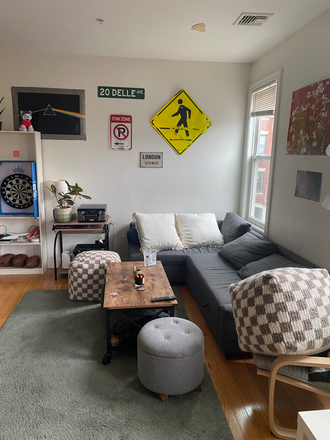 Living Room - Spring Sublet in Mission Hill Townhome
