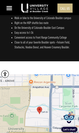 Map - University Village