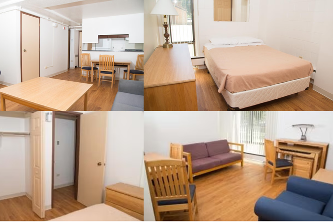 Bedroom, Living Room, and Kitchen - Looking for a Female Grad Roommate, graduate housing