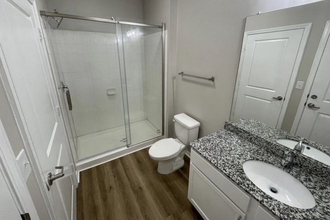 Bathroom 1 - One male roommate needed: Lease starts July 10 Apartments