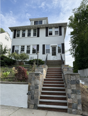 front entrance - Beautiful basement apartment, private entrance, fully furnished, lots of light! No Broker's Fee