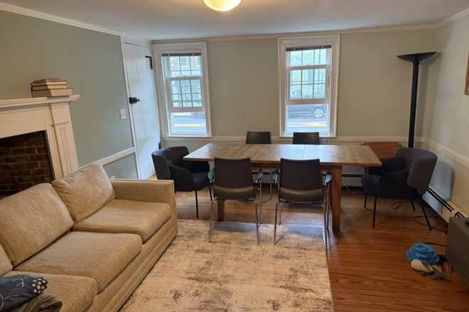 Living Room - June only:Furnished room w/private bathroom-Nassau St-Princeton House