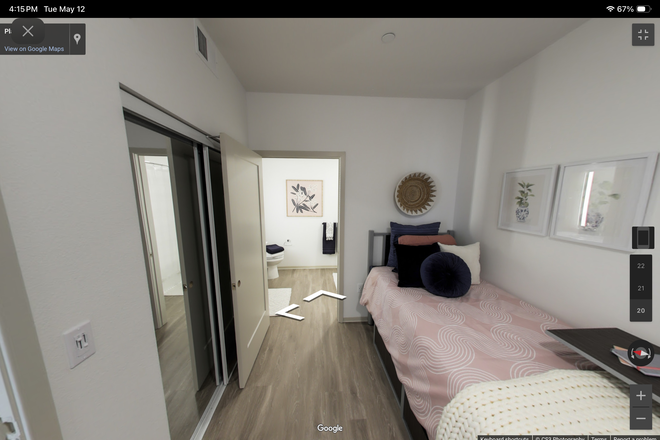 Side of room I am subletting - Plaza verde 2 Apartments