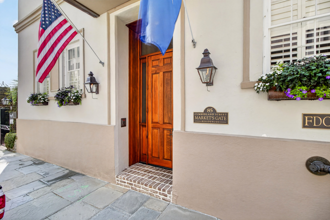 Exterior Door - 1br /1 ba Unit at Historic Market's Gate Condo