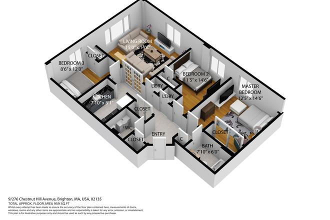 Floor plan - 276 Chestnut Hill Avenue
