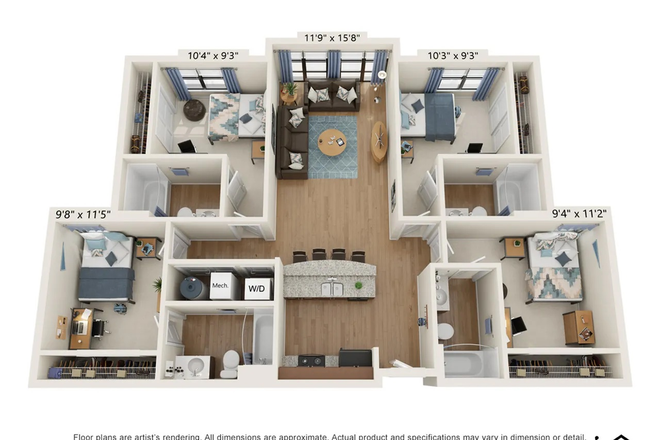 4E Floorplan - The Varsity College Park
