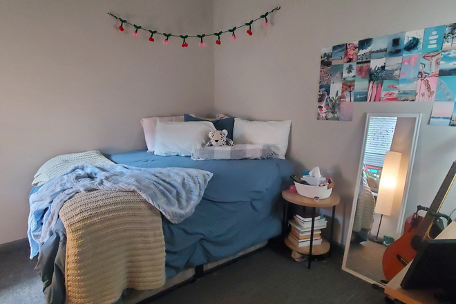 Bedroom - Union on Fletcher Sublet - Private Room in 4x4, 1st Floor, Courtyard View