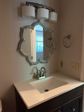 Full Bath - Diamond in the rough! 3 BR two story duplex w attached Garage and Yard