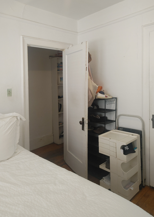 Bedroom - West Village, sunny, furnished room in shared home, August 15, for female roommate, $2,100