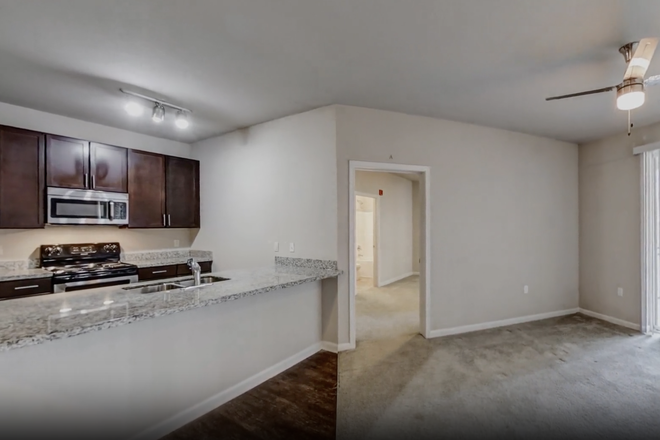 Kitchen + Bedroom - Lark Tuscaloosa