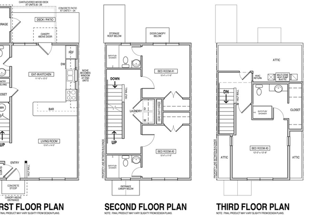 Floor plan - Great Location - Walk to Centennial Campus- close to main campus