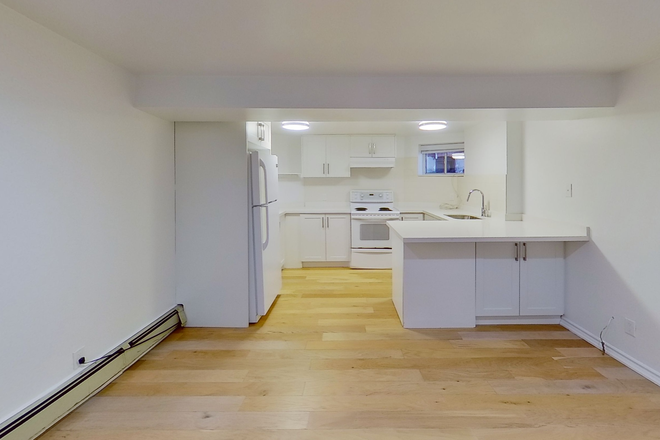 Kitchen - 103 Spadina Road B: Newly renovated 2 bed 1 bath basement unit located in the heart of the Annex.