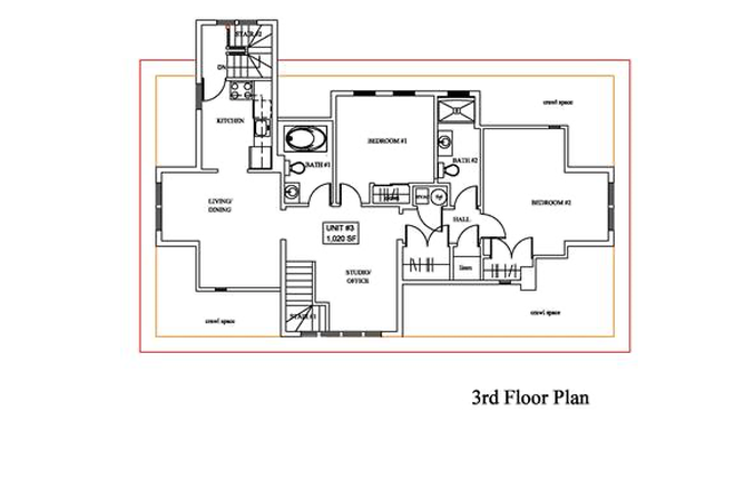 Layout - Convenient location walking distance to Boston College