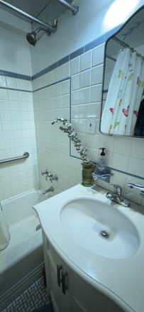 Bathroom - 1 bedroom apt Woodhaven blvd 7 min walk to train MR