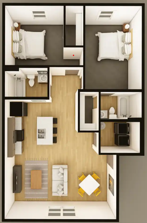 Floor Plan - Churchwood Apartments