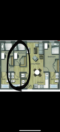 Bedroom, Bathroom, Kitchen, Washer,Dryer - Terrapin Row Apartments