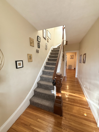 Stairwell and main hallway (First Floor). - 36 Pratt Street, House 5 CAR PARKING INCLUDED, NO FEE