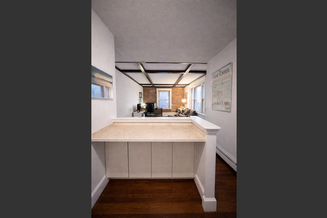 Spacious kitchen with great counter space - Great 2 bed/ 1 bath on South Street available NOW- Reach out to Dan Rosenthal Condo