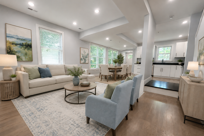 . - Room for rent in renovated 4 bed 2 bath with great open lving area! Available August