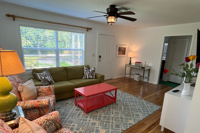 Living Room - Fully Furnished 2BR Home - Flexible Lease Terms - Move-in Ready