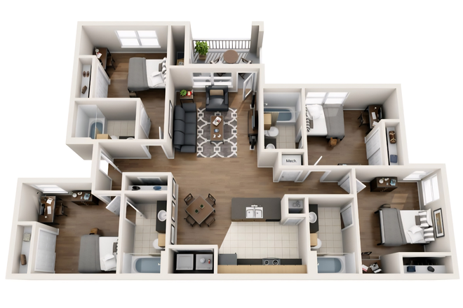 Unit - The Landing Student Living