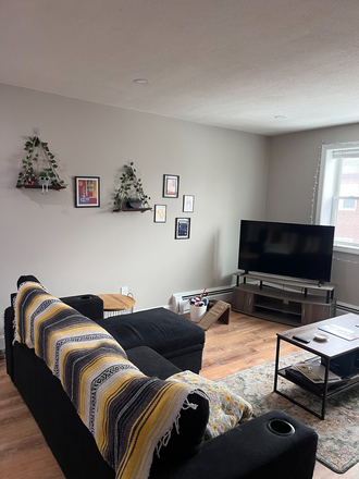 Living room - Private Bedroom in a modern 2 bed/1 bath in Medford
