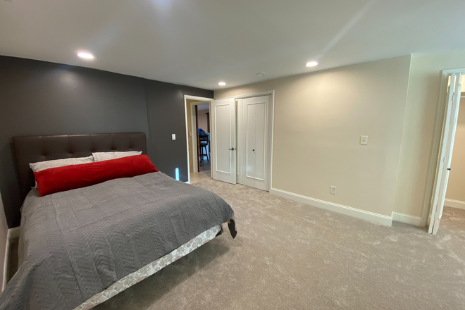 Master Bedroom Suite - Spacious and Quiet Master Bedroom Suite with Walkout Patio House