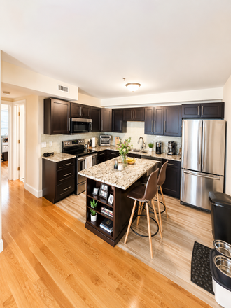 Kitchen - Modern 2 Bedroom Apartment Jamaica Plain