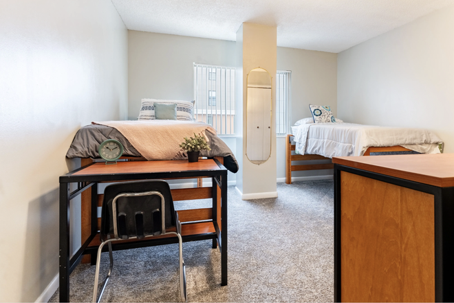 Bedroom - Calder Common Apartments