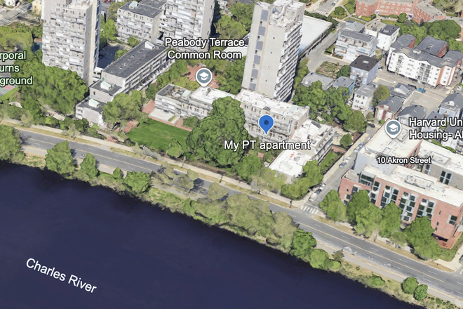 Location, location, luxecation! 28 Peabody Terrace Apt. Less than a mile to T stop, bus stop, Harvard square, WholeFoods, etc. - 2BR, 1BR at 28 Peabody Terrace Facing Charles River Apartments