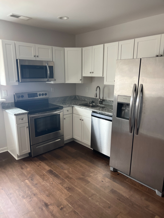Kitchen - Two Bedroom + Office Space - South Oakland Apartments
