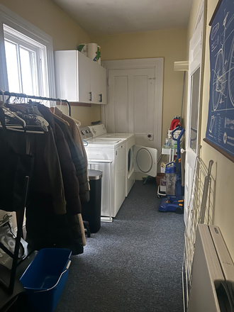Laundry Room - Spring sublet:Furnished room in shared home for female-Green St-Princeton