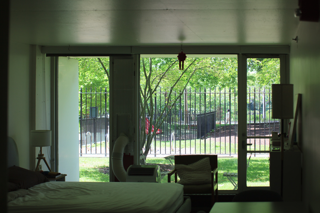 Bedroom / Porch - Ground Floor Apartment with Backyard (close to campus)