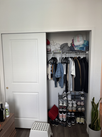 Closet space - Accolade Collegiate Village West Apartments