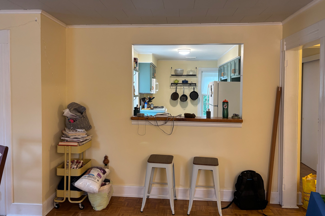living room into kitchen - 1BR apt-Plainsboro Rd-Plainsboro