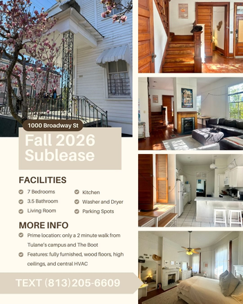 Listing - 2 story Broadway home - 7 bedrooms