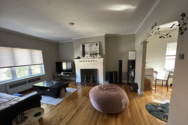 Living Room - Close to Boston College Main Campus and Boston College Brighton Campus, Close to B Line Boston Apartments