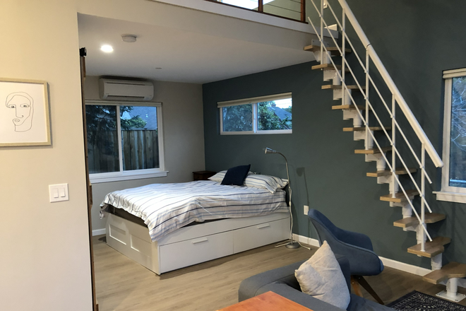 Bedroom - Cozy Studio Near Downtown San Leandro