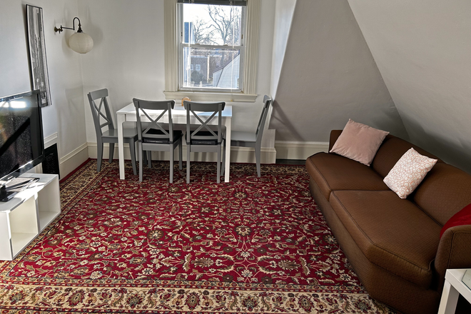 Living room - 1 bedroom fully furnished studio, utilities included