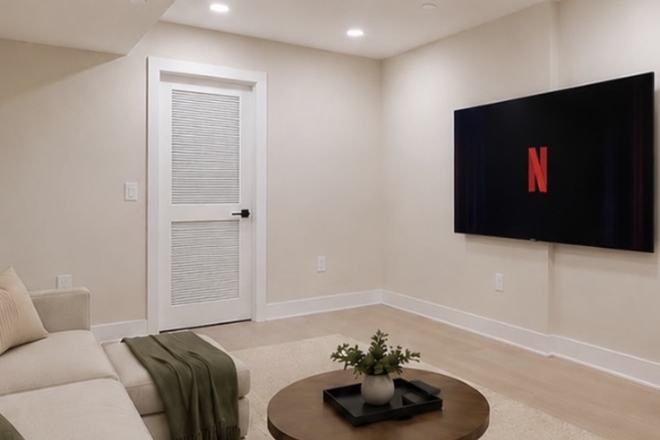 Private Apartment Living Room - The Shed Res | tbksolutionsllc website Townhome