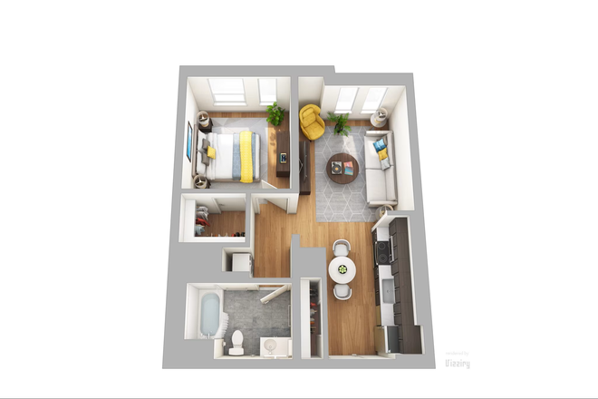 Floorplan - The Amp - New Construction - Close to Northeastern, Ruggles OL Station