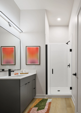 Bathroom - 1 Bed/1 Bath in 4x4 at EVER - $1515/month - 2026-2027 Lease - 15 Min Walk to Purdue Apartments