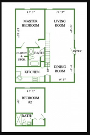 Bedroom 2+ upstairs bathroom is available - Spring 27 Sublet, 1 bedroom+bathroom available, frequent buses, 8 min bus, free furniture