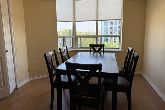 Dinning area - 2 Furnished Bedroom for Rent(Female only), Female student residence, near Scarborough Town Centre Condo