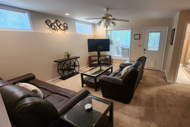 Living Room - Lakeview Apartment